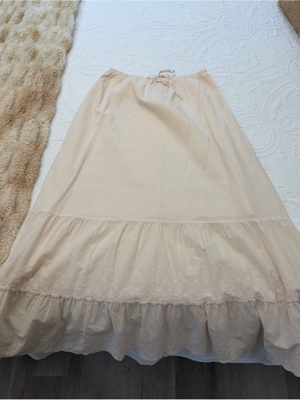 Brandy Melville Baby Pink Maxi Skirt🩷